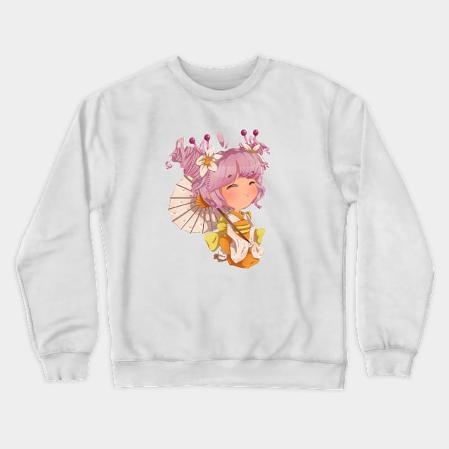 Eggcelent Kimono Crewneck Sweatshirt by happycyn